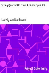 String Quartet No. 15 in A minor Opus 132