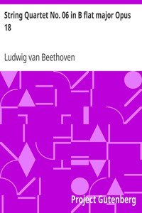 String Quartet No. 06 in B flat major Opus 18