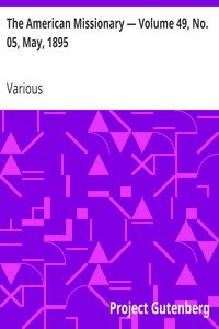 The American Missionary — Volume 49, No. 05, May, 1895