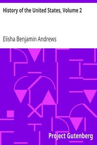 History of the United States, Volume 2