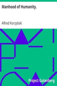 Manhood of Humanity.